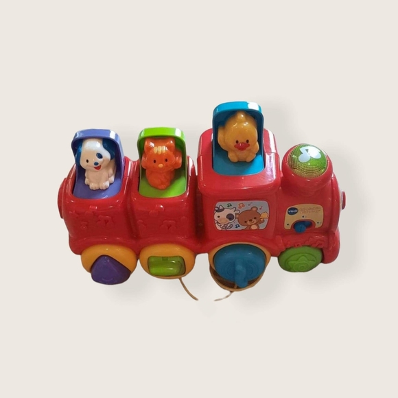 V Tech Pop and Sing Animal Train - Picture 1 of 3